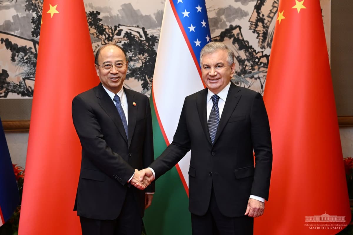 Shavkat Mirziyoyev Xitoy milliy neft-gaz korporatsiyasi raisi bilan uchrashdi