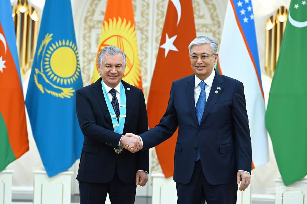 Shavkat Mirziyoyevga Turkiy davlatlar tashkilotining oliy mukofoti topshirildi