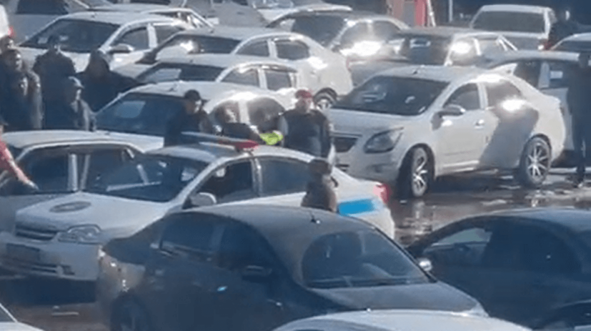 Road police officer used Taser on a driver in Tashkent region – video