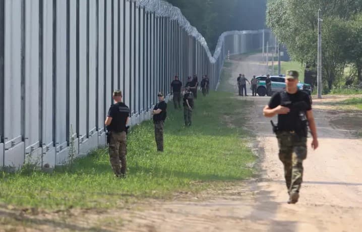 Полшада Беларус билан чегарада россиялик аскар қўлга олинди