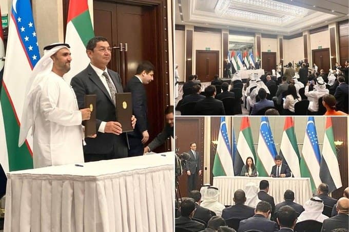 Uzbekistan and the UAE sign 15 investment agreements to strengthen bilateral cooperation