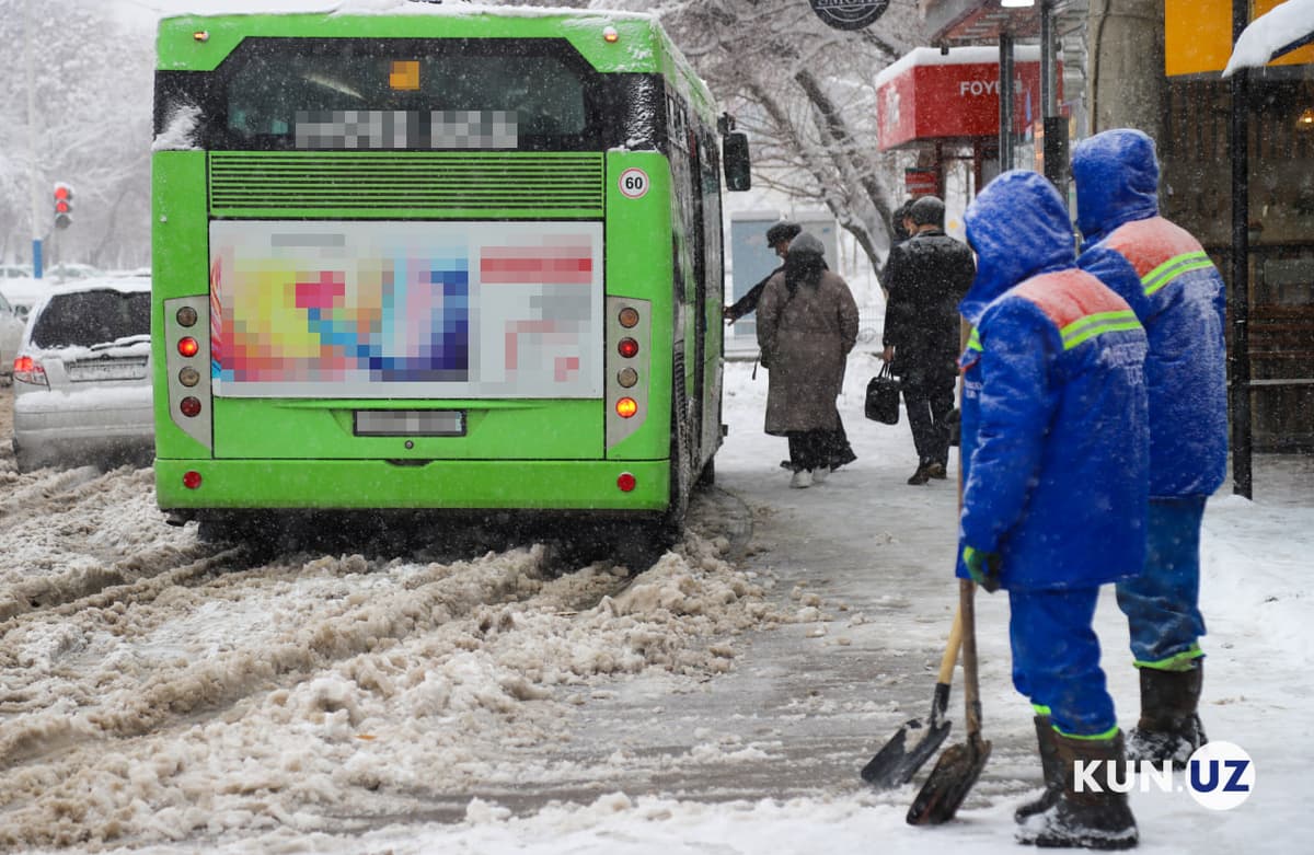 Toshkentda avtobus boshqarayotganda telefondan foydalangan 7 haydovchi ishdan olindi