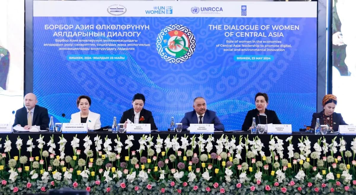 Uzbekistan delegation takes part in meeting of Women Leaders Dialogue of Central Asia in Bishkek