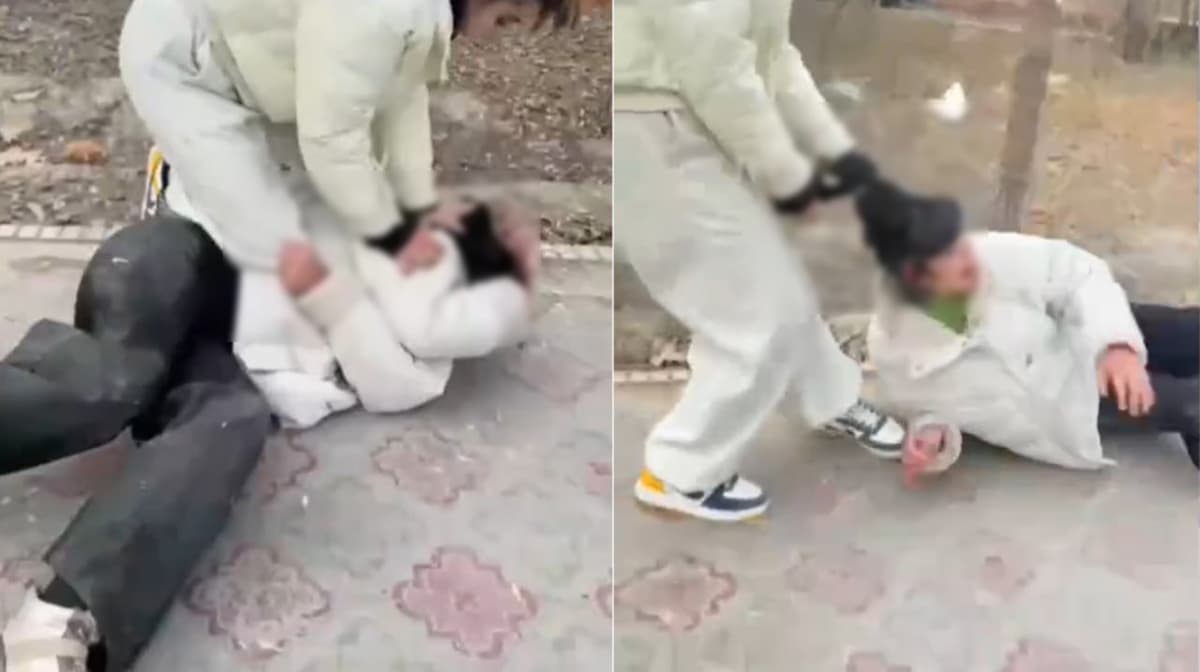 Samarqandda 19 yoshli ayol 16 yoshli qizni kaltakladi