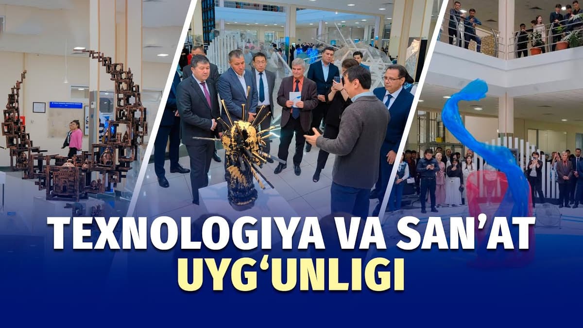 Toshkent Kimyo xalqaro universitetida yangi yo‘nalishdagi “Art Engineering” ko‘rgazmasi bo‘lib o‘tdi