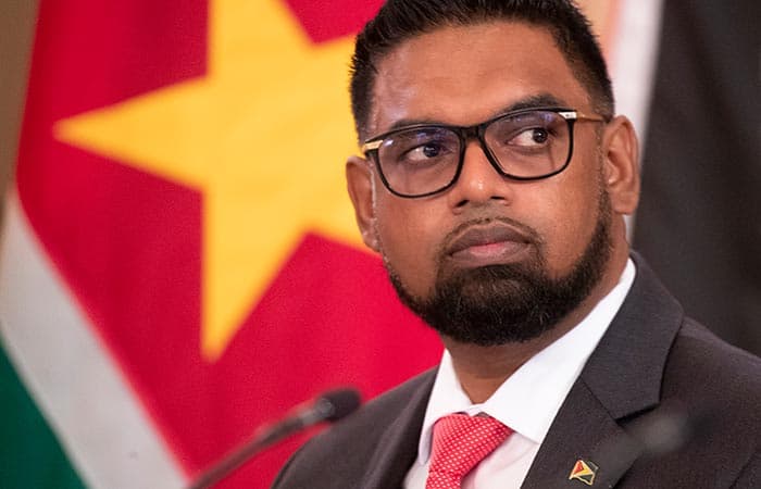 Gayana prezidenti Venesuelaning ehtimoliy bosqiniga tayyorgarlik ko‘rilayotganini e’lon qildi