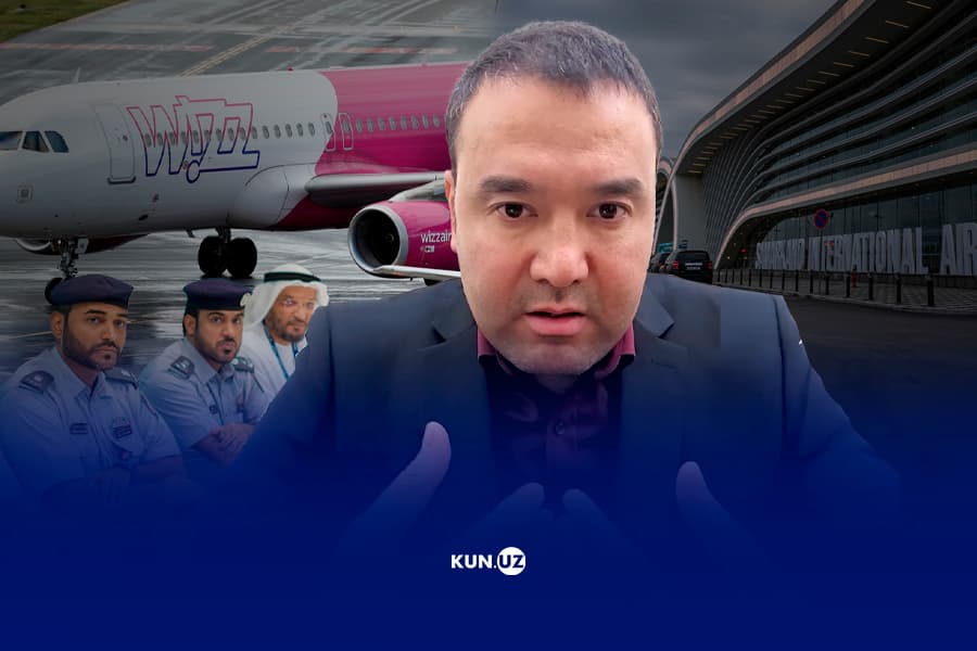 Rasul Kusherbayev Wizz Air ustidan arz qildi. Aviakompaniya uni qora ro‘yxatga kiritgan