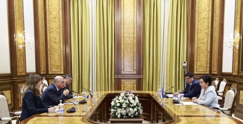 Uzbekistan and the U.S. discuss permanent business ties and social protection efforts, with focus on women entrepreneurs