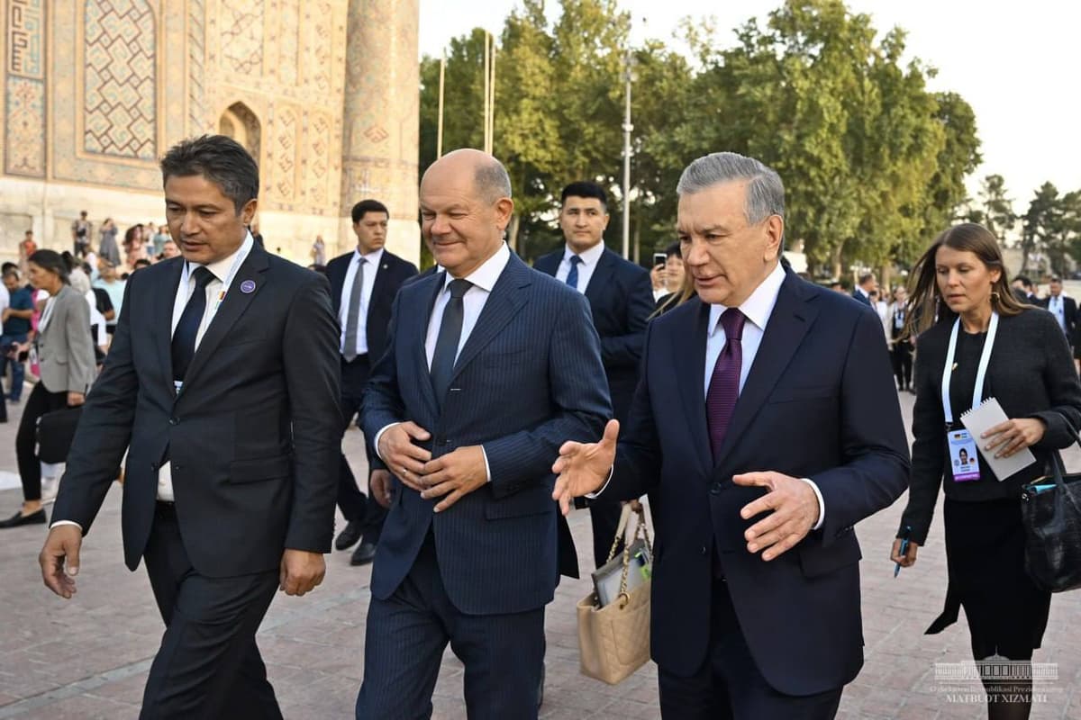 "Uzbekistan is an important partner for us" — Olaf Scholz