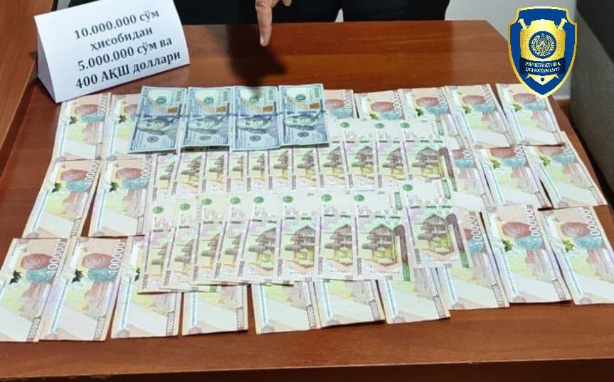 Andijonda elektr ta’minoti korxonasi xodimi pora olayotganida ushlandi