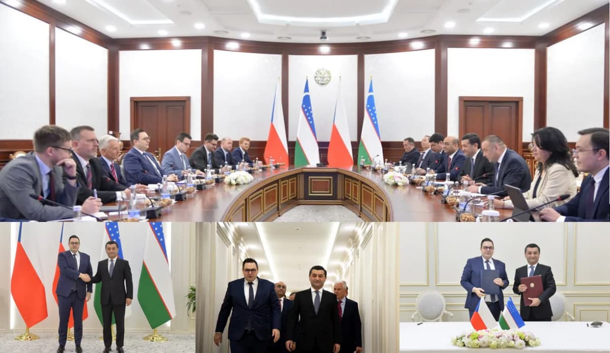Foreign Ministers of Uzbekistan and Czech Republic ink cooperation agreement in Tashkent