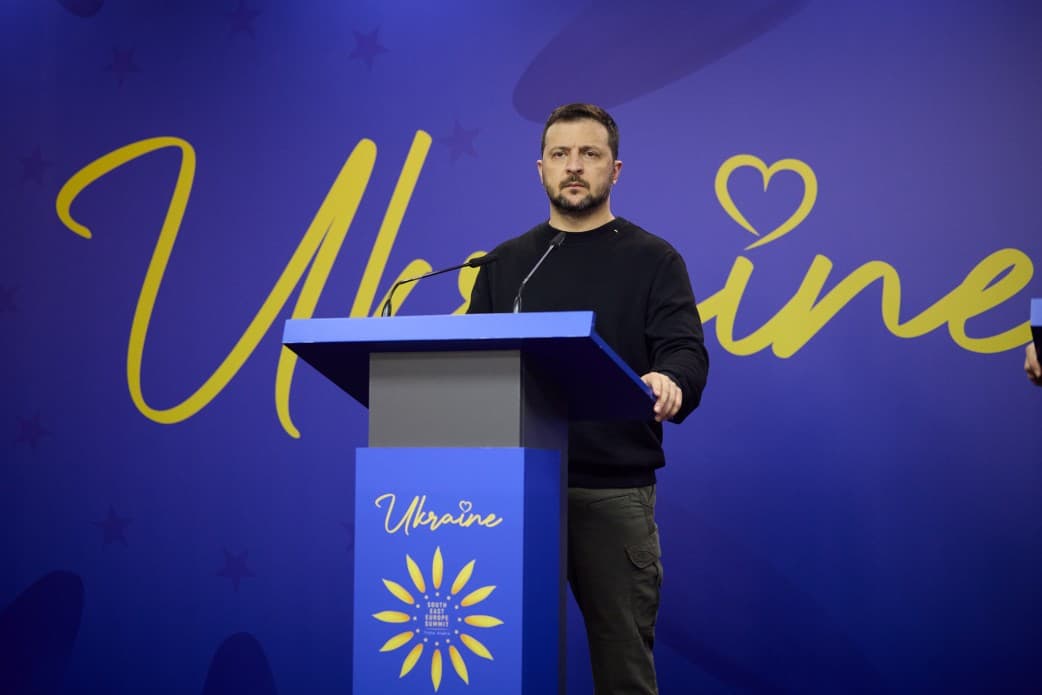 Zelenskiy Tiranada Bolqon davlatlari qo‘llab-quvvatloviga erishdi