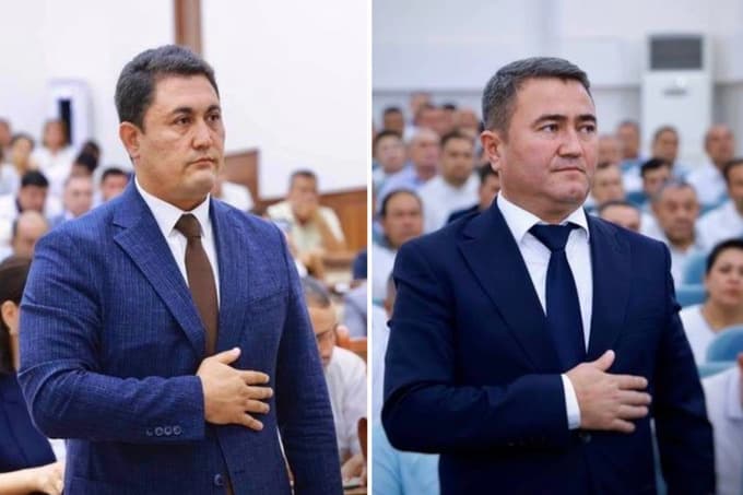 Хоразм вилоятининг икки туманига янги ҳокимлар тайинланди