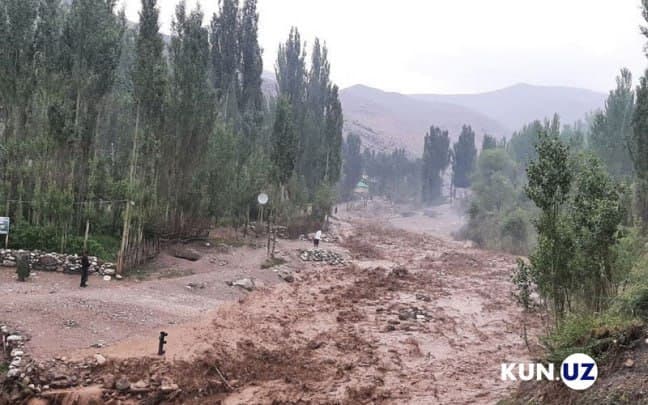 Uzhydromet issues warning for Fergana Valley residents due to possible heavy rains