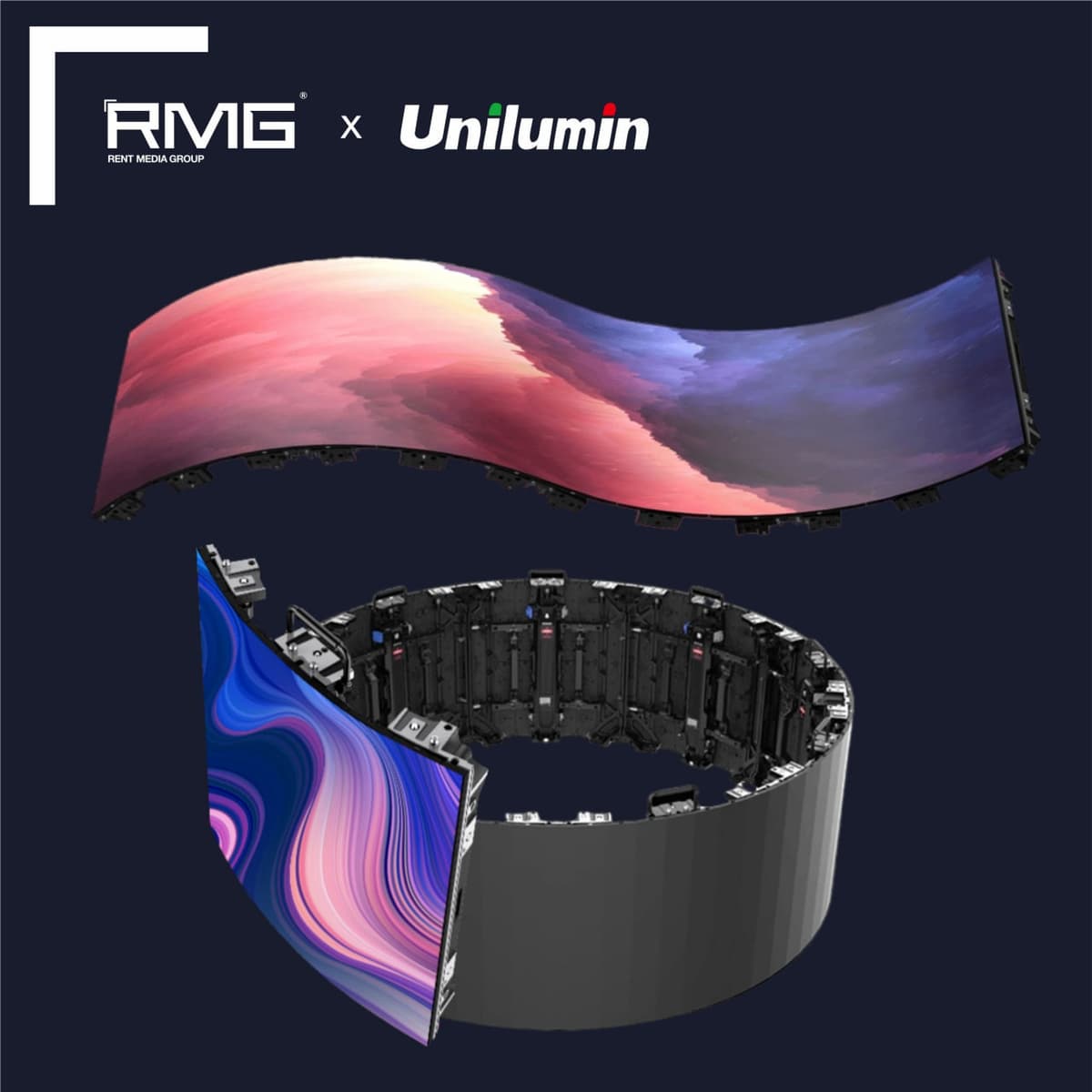 Откройте новые возможности для ваших мероприятий с RMG: гибкие LED-Экраны в Узбекистане!