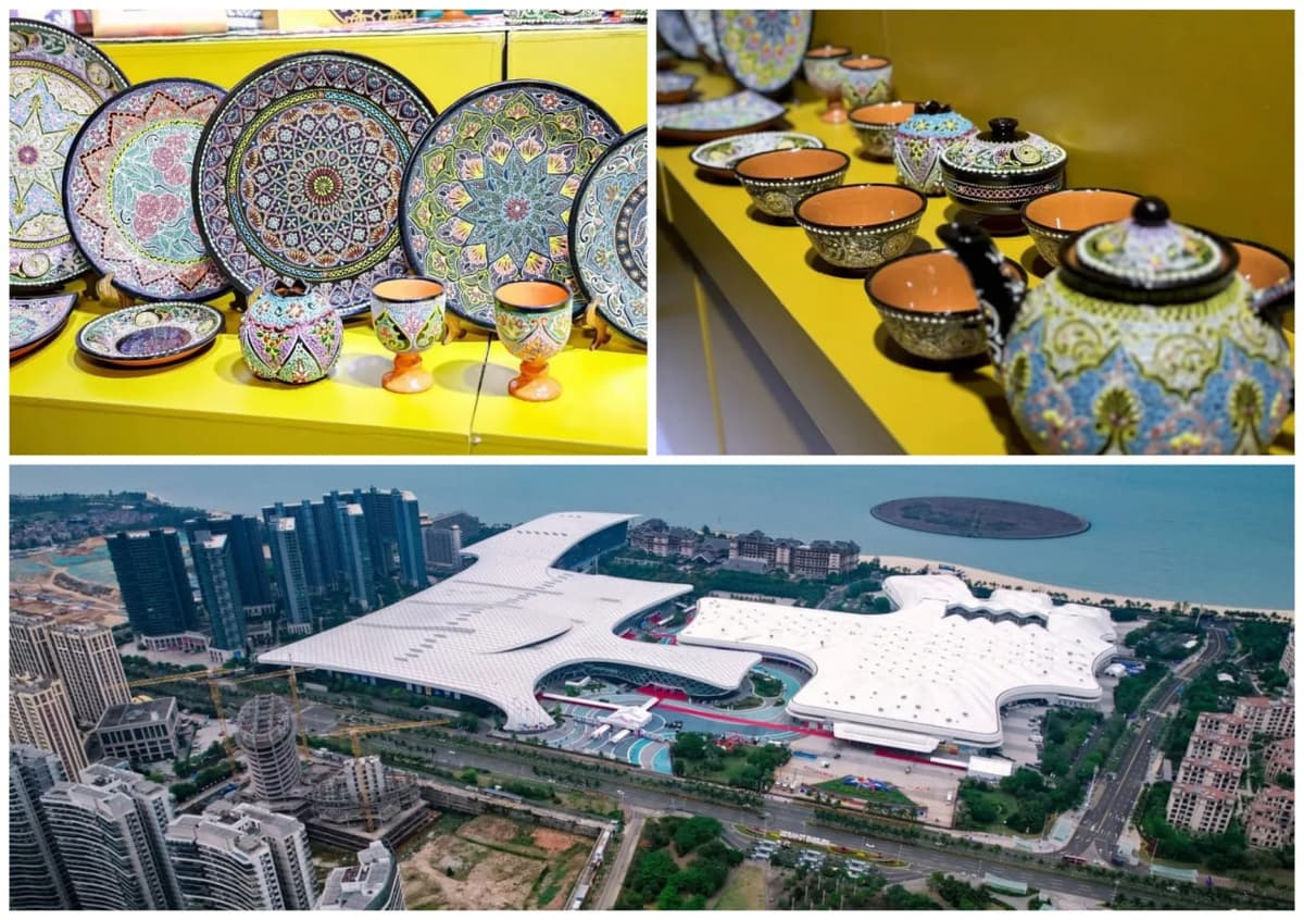 Uzbek products presented at an international exhibition in Hainan