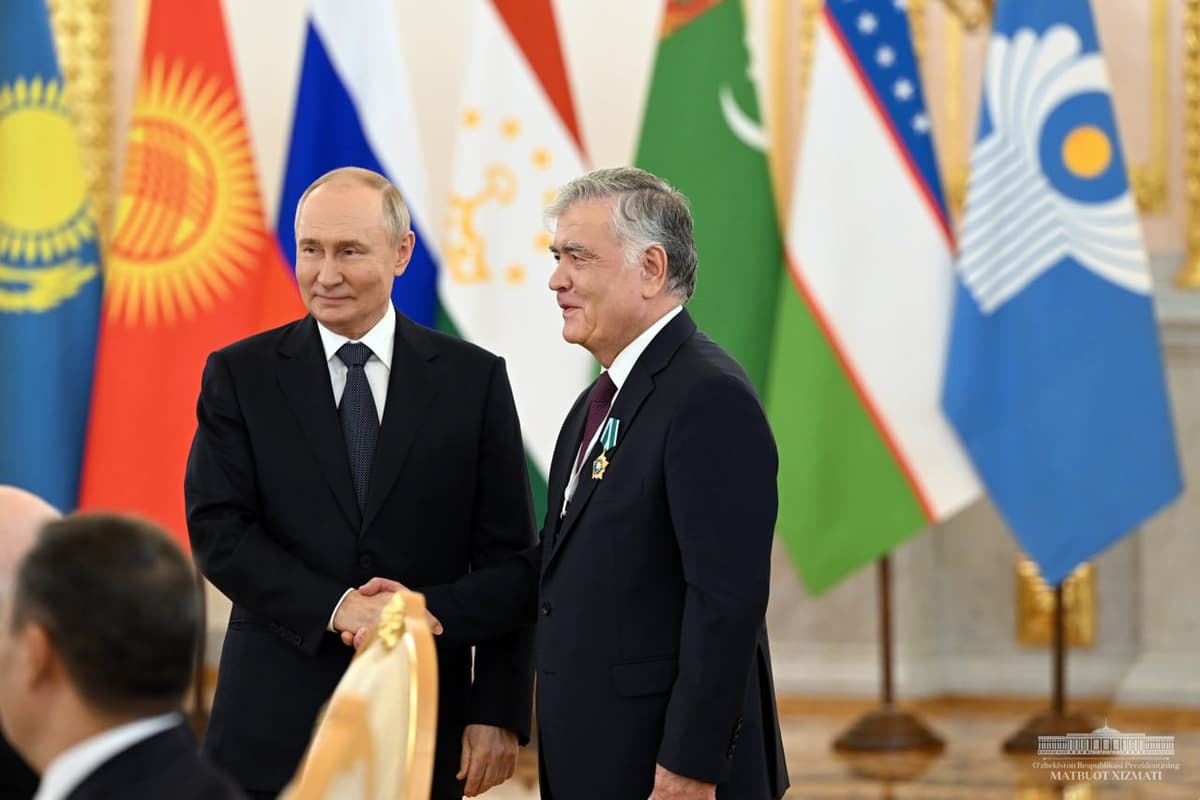 Putin awards Uzbek diplomat Ilkhom Nematov with Russia's Order of Friendship