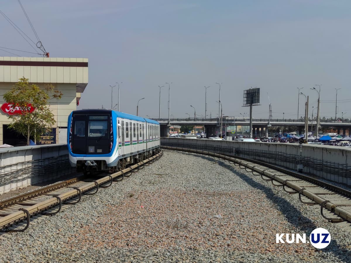 Toshkent metrosi ayrim uchastkalarida poyezdlar harakati tezligiga cheklov joriy etiladi