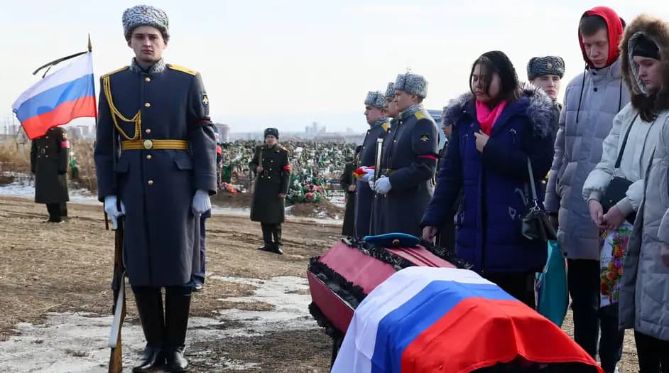 Jurnalistlar halok bo‘lgan 88 ming rossiyalik harbiylarning ismini aniqladi