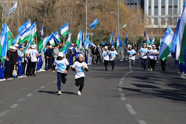 O‘zbekistonning 16 shahrida an’anaviy ommaviy yugurish musobaqasi o‘tkaziladi