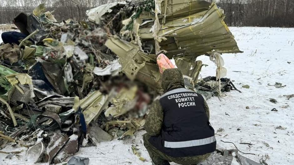 Москва Ил-76 қулашида ҳалок бўлганларнинг жасадини Киевга топширмоқчи