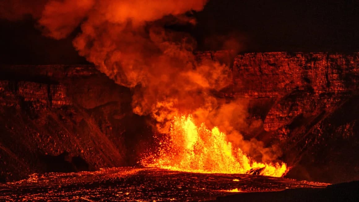 Havayidagi Kilauea vulqoni harakatga keldi