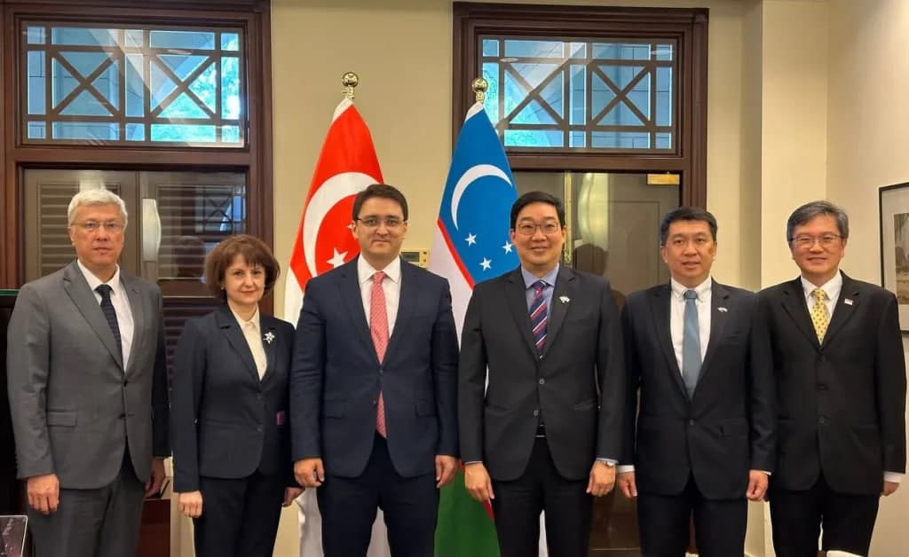 O‘zbekiston va Singapur o‘zaro siyosiy maslahatlashuvlar o‘tkazdi