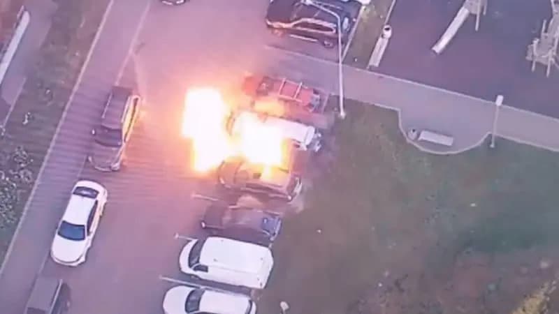 Москвада автомобил портлатилди