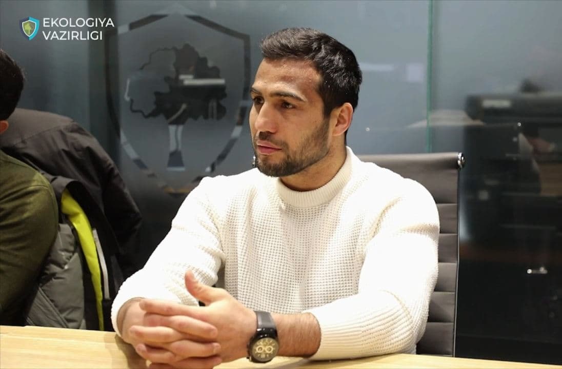 Ayiq bilan kurashgan bokschi Shahram G‘iyosov jarimaga tortildi