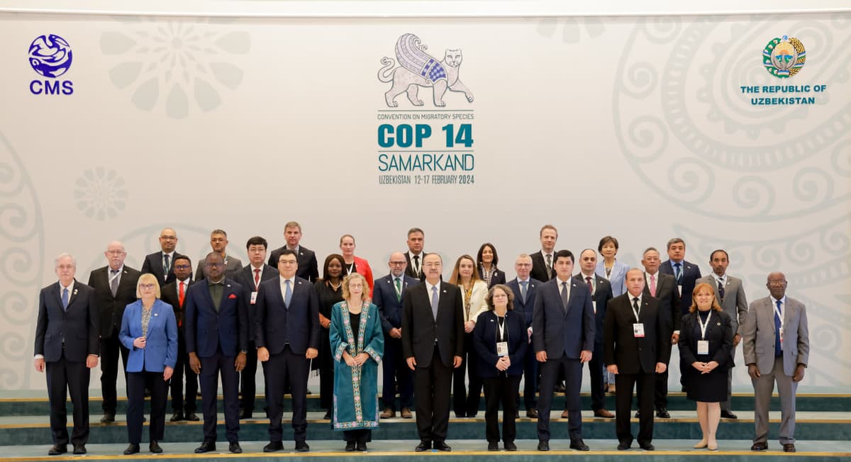 В Самарканде прошла церемония открытия CMS COP14
