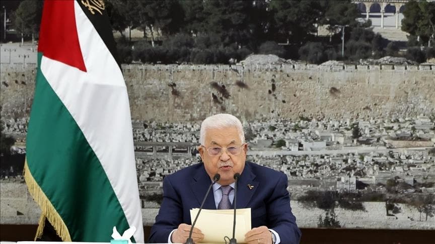 Falastin prezidenti urushdan keyingi G‘azoni boshqarish bo‘yicha uchta shartni taklif qildi