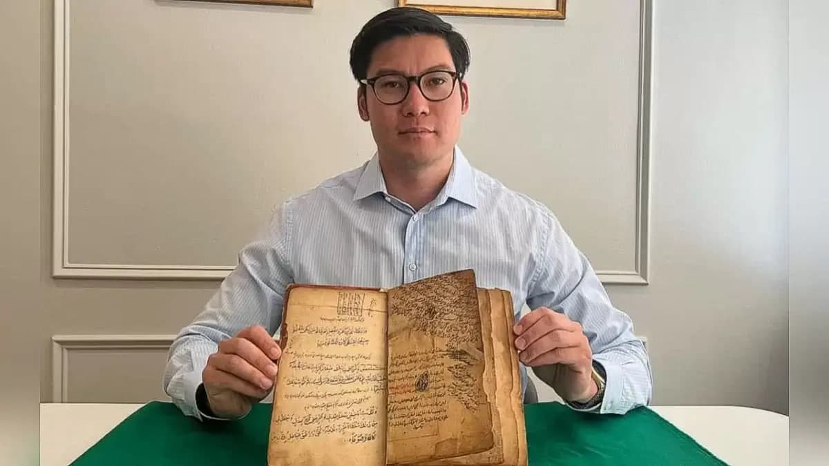 AQShda Yalangto‘sh Bahodirga taalluqli noyob qo‘lyozma topildi