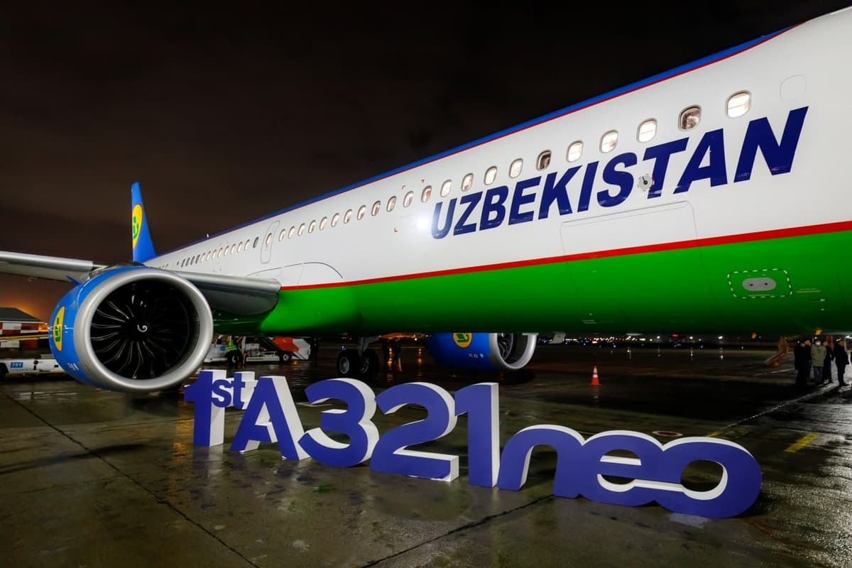 Uzbekistan Airways aviakompaniyasi Airbus samolyotlari parkini kengaytiradi