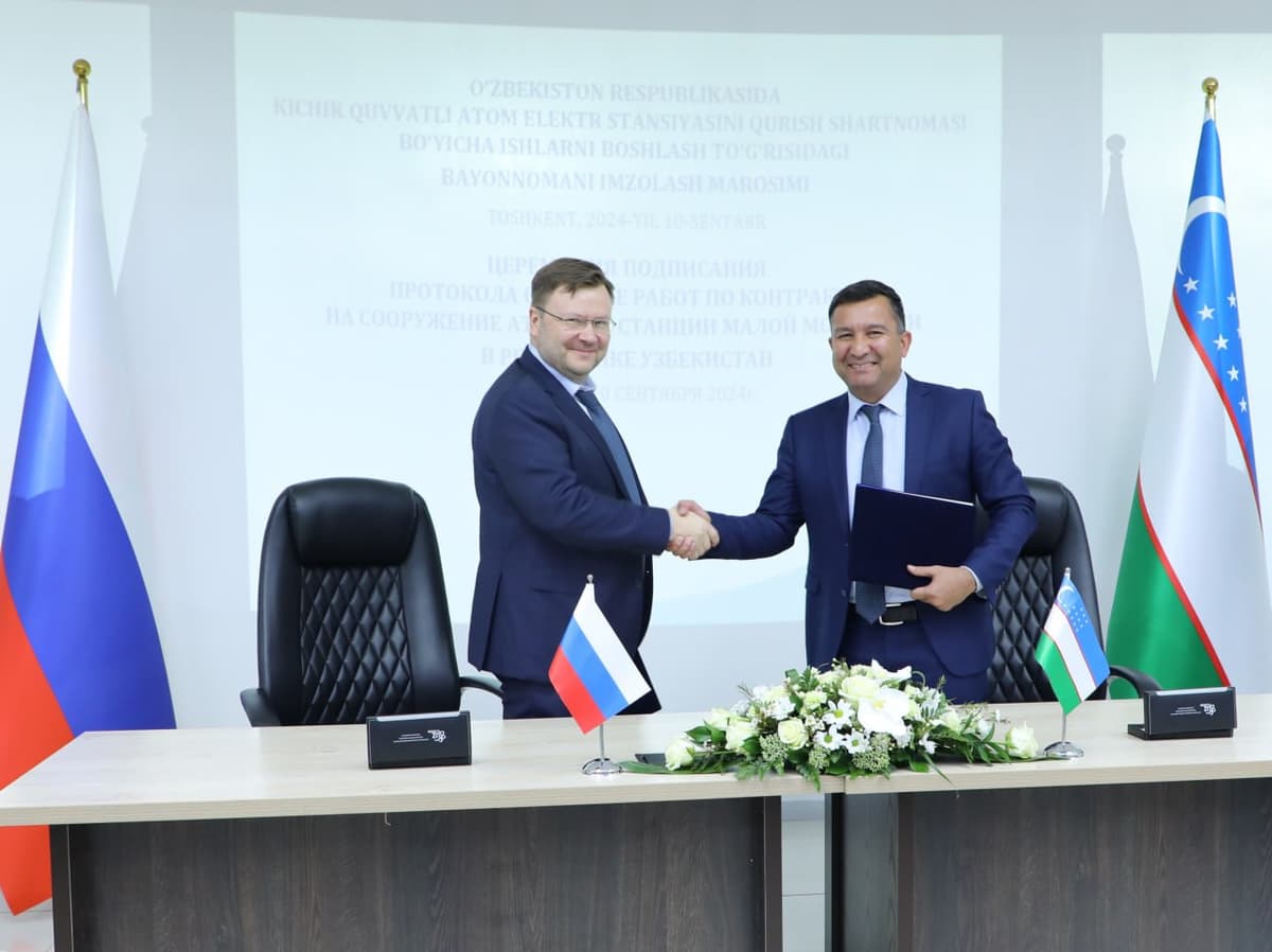 Nuclear fuel from Uzbekistan to be processed in Russia and returned after use