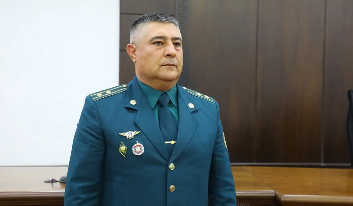 Buxoro viloyati IIB boshlig‘i o‘zgardi