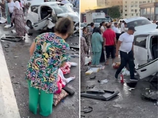 В ДТП в Ташкенте погибла женщина, двое пострадали