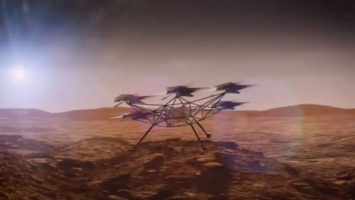 NASA Marsni o‘rganishga mo‘ljallangan yangi vertolyotni namoyish etdi