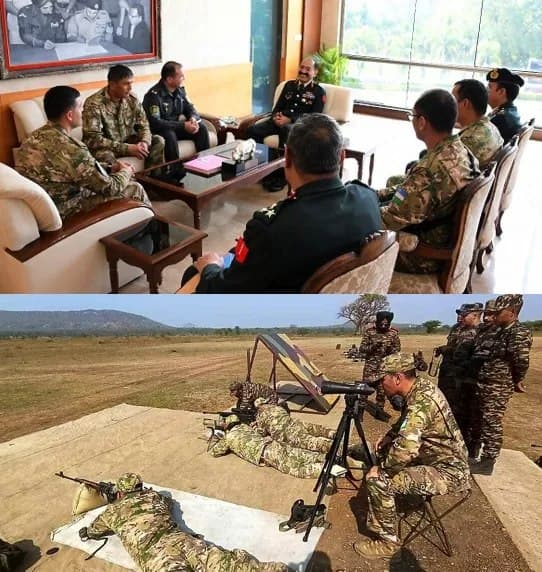 Delegation of Uzbek Defense Ministry pays a working visit to India