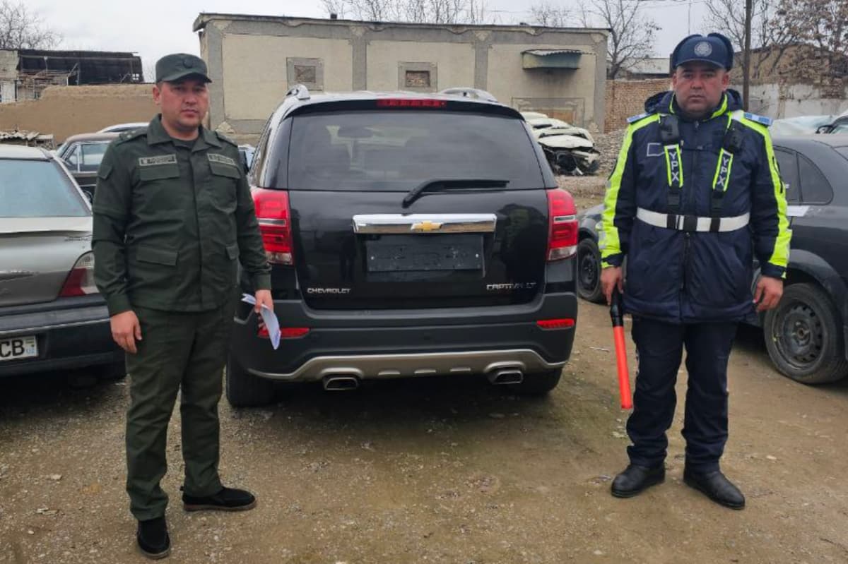 Chinozda 20 ta jarimasi bor shaxsning Captiva’si jarima maydonchasiga joylashtirildi