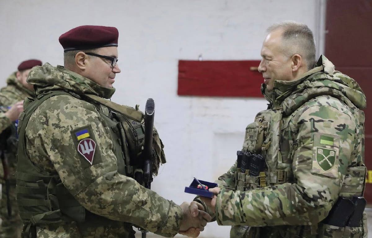 UQK bosh qo‘mondoni Sirskiy Kursk oblastiga bordi