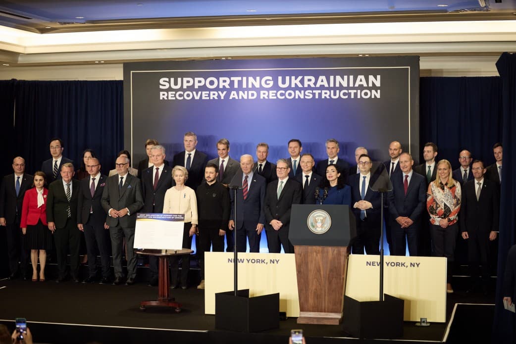 YeI va 30 dan ortiq davlat Ukrainani qayta tiklashga kelishib oldi