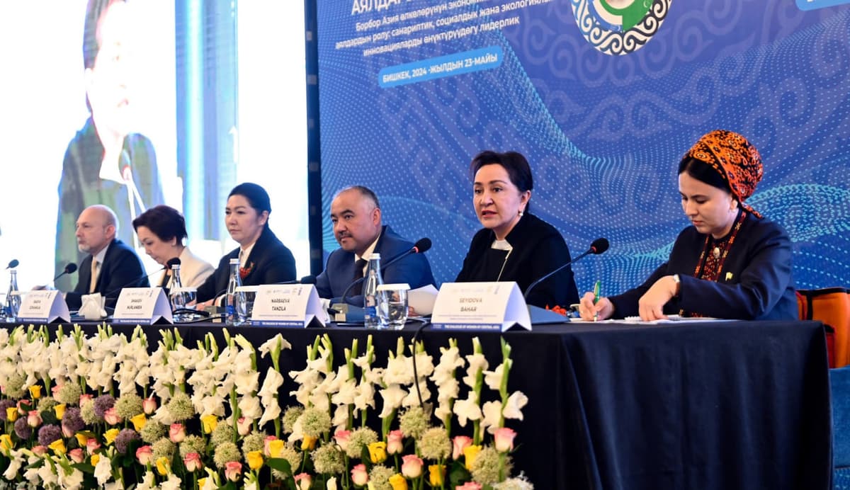 Bishkekda Markaziy Osiyo davlatlari yetakchi ayollari o‘rtasidagi muloqot yig‘ilishi bo‘lib o‘tmoqda