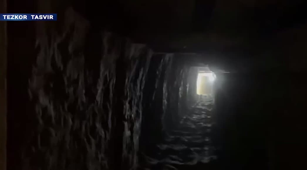 На границе Узбекистана и Казахстана обнаружили 310-метровый тоннель