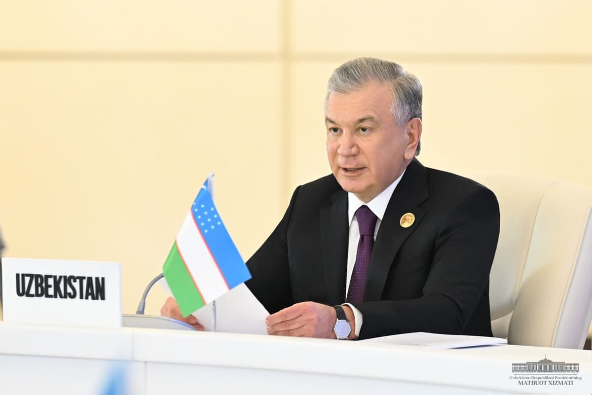 Shavkat Mirziyoyev SPeKA sammitida yettita tashabbusni ilgari surdi