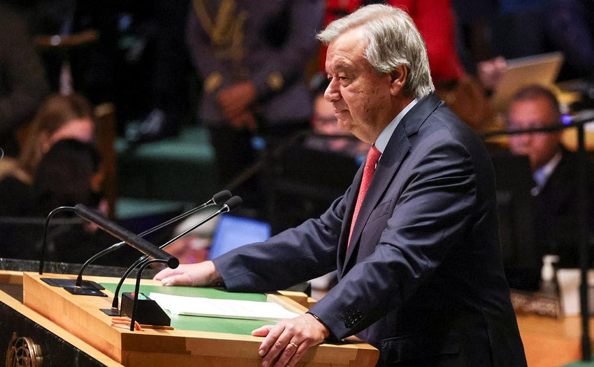 БМТ бош котиби ядро қуролидан фойдаланиш таҳдидлари ҳақида огоҳлантирди