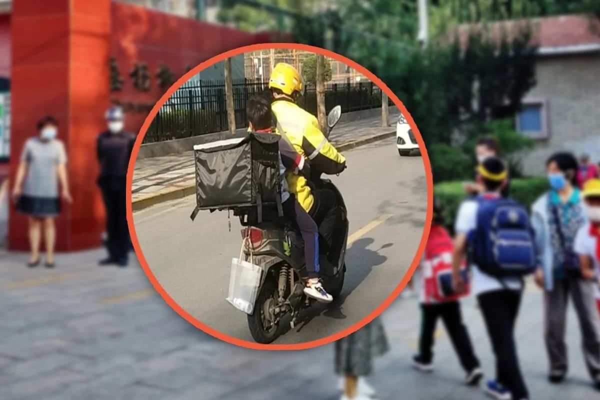 Xitoyda yangi trend: ota-onalar farzandlarini maktabga olib borish uchun kurer yollamoqda