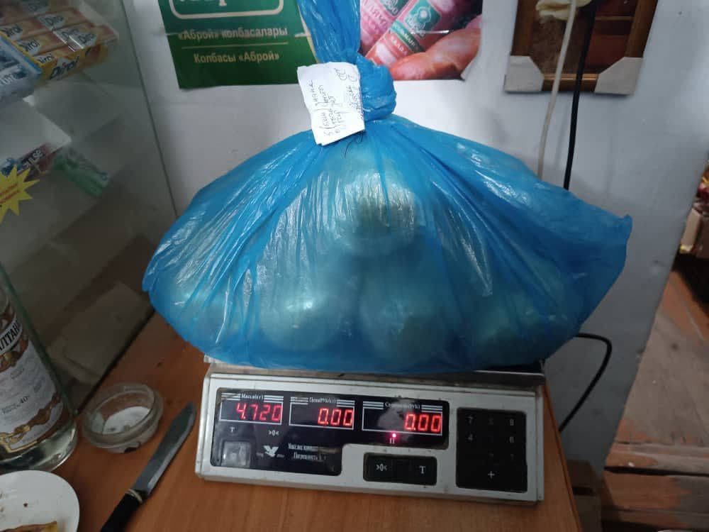 Qirg‘izistonda 16 kg giyohvandlik moddalarini O‘zbekistonga olib kirmoqchi bo‘lgan shaxs ushlandi