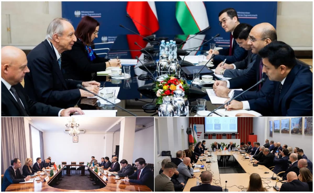 Varshavada O‘zbekiston va Polsha siyosiy maslahatlashuvlari bo‘lib o‘tdi