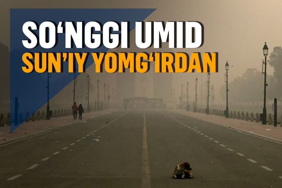 Sun’iy yomg‘ir bilan changni bostirish – Hindiston iflos havoni tozalash uchun “bulut ekish”dan foydalanmoqchi
