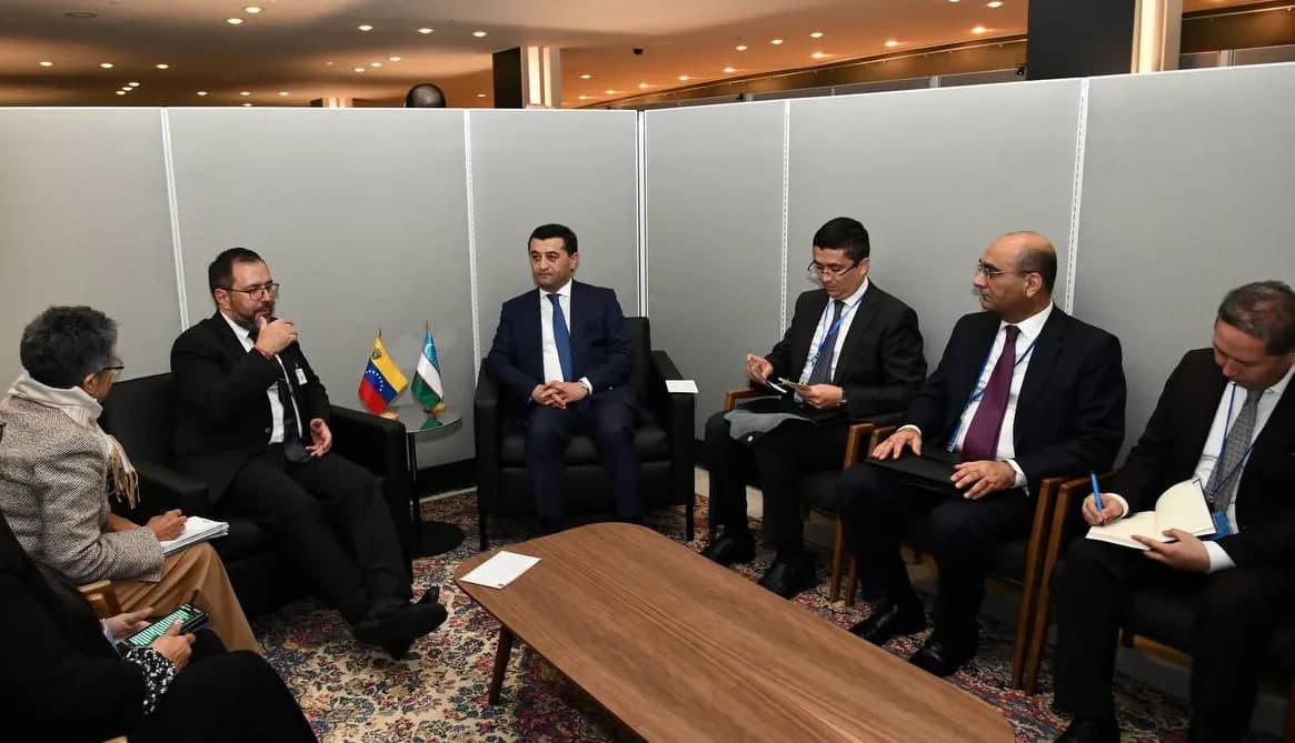 O‘zbekiston va Venesuela siyosiy maslahatlashuvlar o‘tkazishga kelishib oldi
